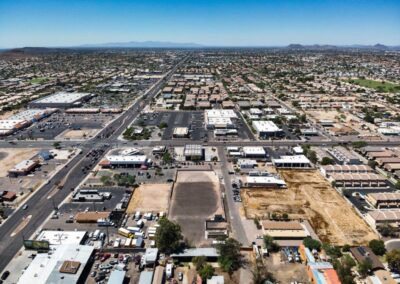 Commercial Equipment Storage Yard for Rent in Phoenix.